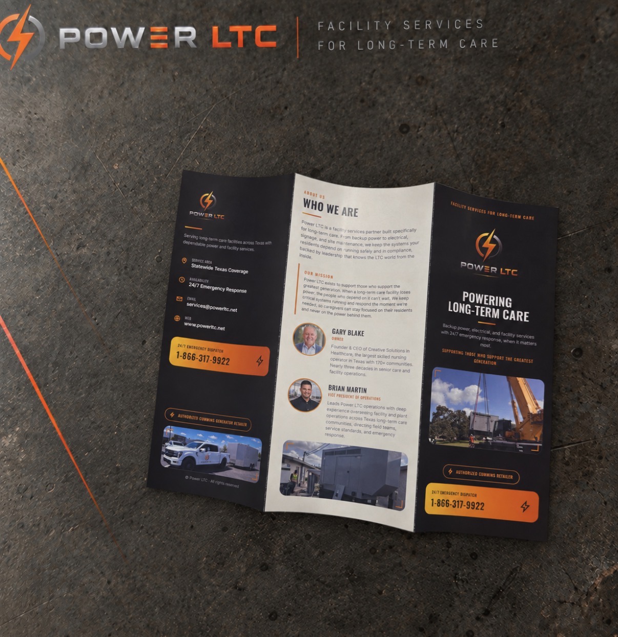 PowerLTC branded brochure