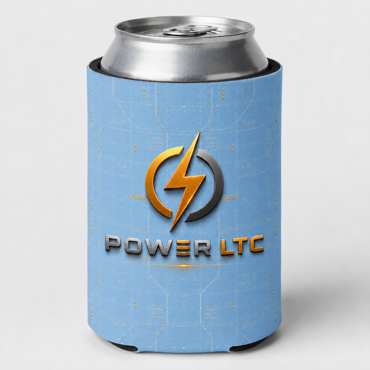 PowerLTC Coozie Concept 2 Front